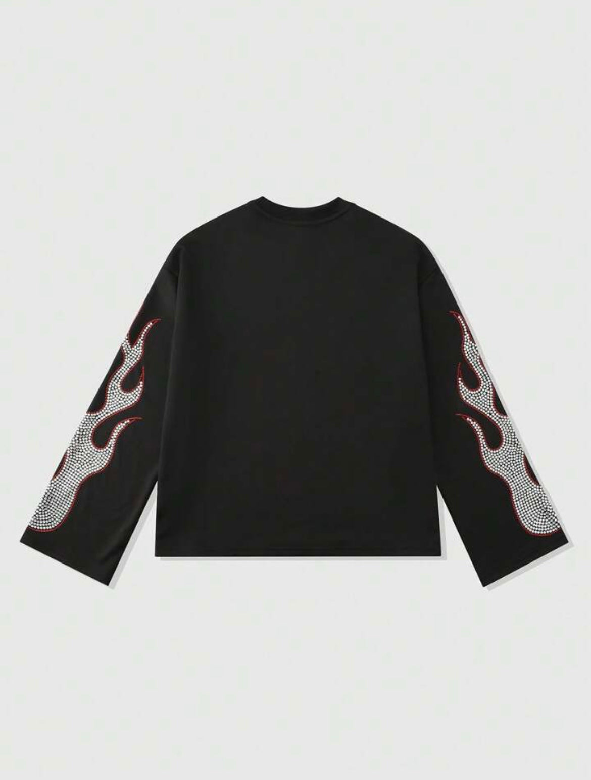 Long Sleeve Rhinestone Tee (Multi color)