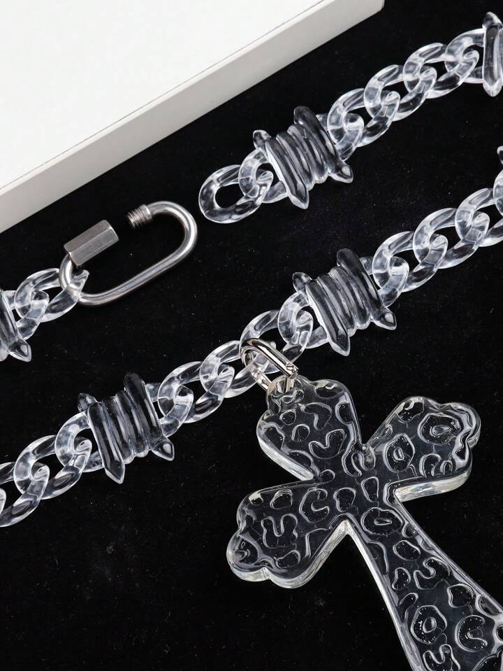 Cuban Cross Chain Without Jesus