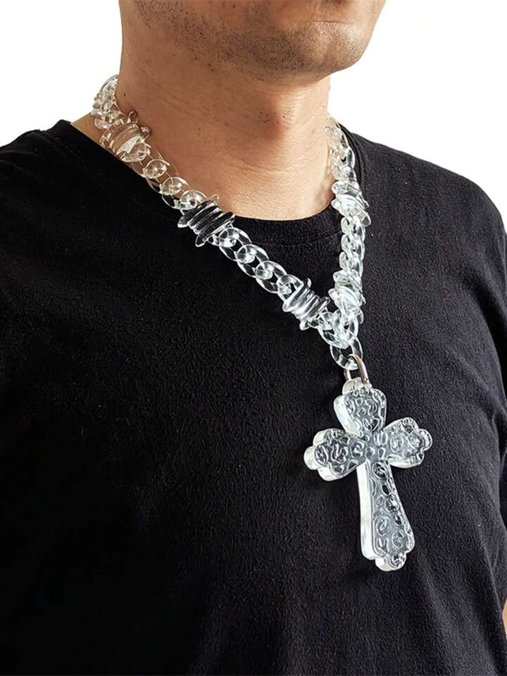 Cuban Cross Chain Without Jesus