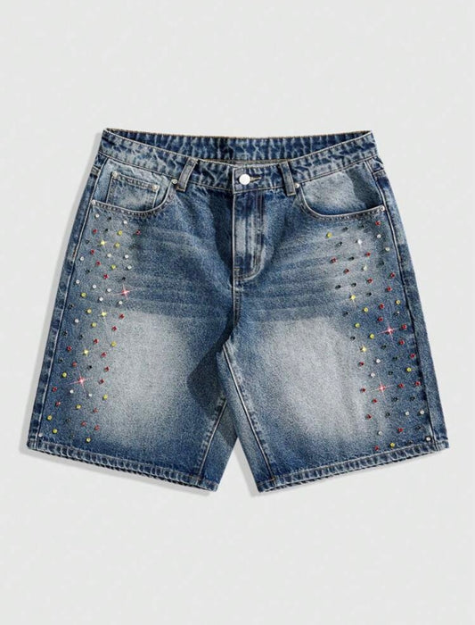 Rhinestone Jorts