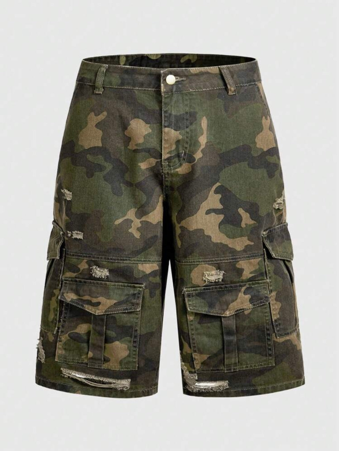 Camo Cargo Shorts