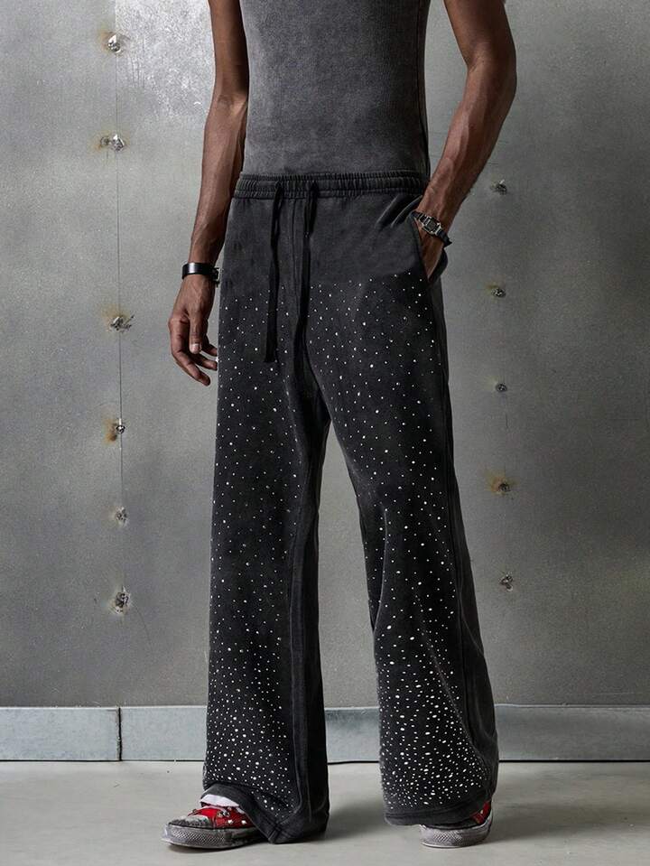 Heavyweight Rhinestone Sweats