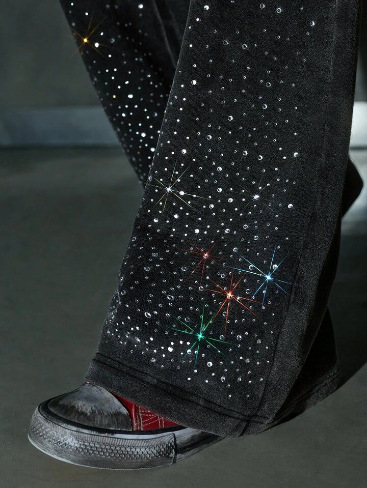 Heavyweight Rhinestone Sweats