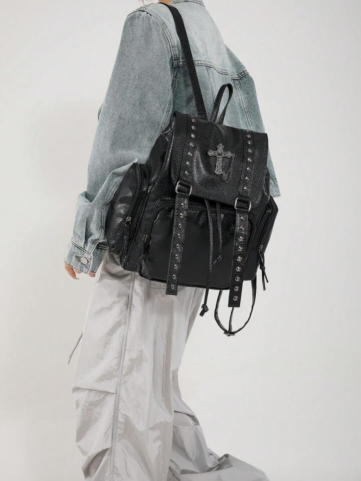 Nefarious Studded Backpack